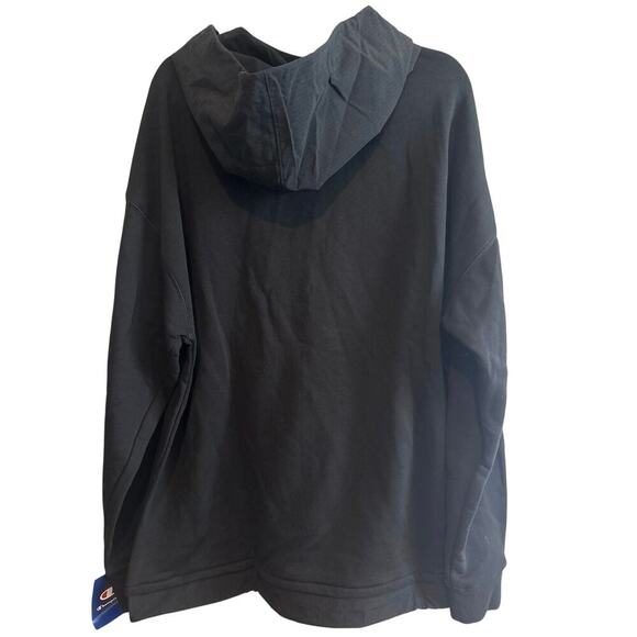 NWT Champion Global Explorer Fleece Hoodie In Black Size XL - Picture 6 of 9